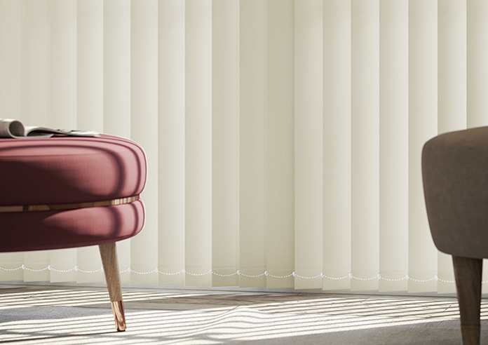 Roma, Mushroom - Vertical Blind - Image 5